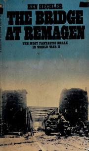 Cover of: The bridge at Remagen.