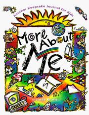 Cover of: More About Me: Another Keepsake Journal for Kids