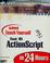 Cover of: Sams Teach Yourself Flash MX ActionScript in 24 Hours