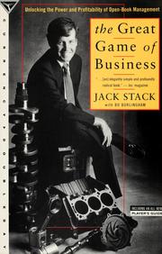 Cover of: The great game of business by Jack Stack