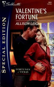 Cover of: Valentine's fortune by Allison Leigh
