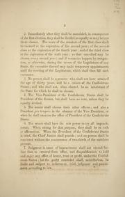 Cover of: Constitution of the Confederate States of America by Confederate States of America