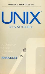 Cover of: UNIX in a Nutshell by 