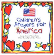Front cover of Children's prayers for America by Unknown