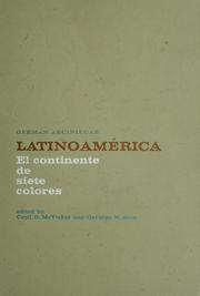 Cover of: Latinoamérica: el continente de siete colores.