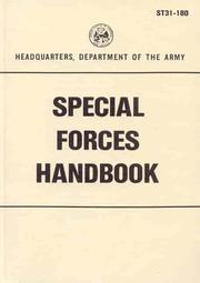 Cover of: Special Forces Handbook