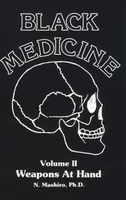 Cover of: Black medicine: the dark art of death