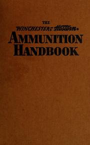 Cover of: The Winchester-Western ammunition handbook by 