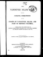 The Vancouver Island pilot by Sir George Henry Richards