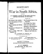 Cover of: History of the war in South Africa by Birch, James H. Jr