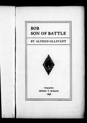 Cover of: Bob, son of Battle