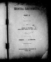 Cover of: Mental arithmetic, part II