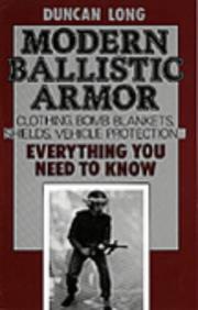 Cover of: Modern ballistic armor by Duncan Long