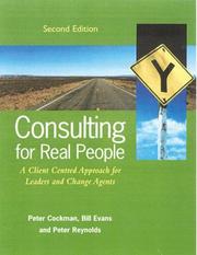 Cover of: Consulting for Real People by Peter Cockman, Bill Evans, Peter Reynolds
