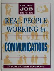 Cover of: Real people working in communications