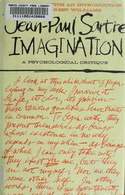 Cover of: Imagination by Jean-Paul Sartre