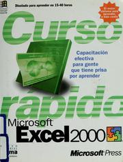 Cover of: Curso rápido de Microsoft Excel 2000 by Joyce Cox