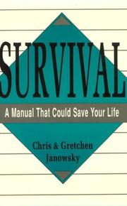 Cover of: Survival by Chris Janowsky