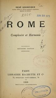 Cover of: Rome by Schneider, R.