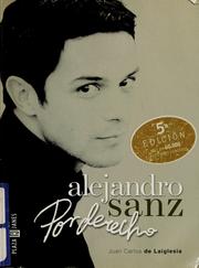 Cover of: Alejandro Sanz por derecho