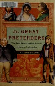 Cover of: The great pretenders by Jan Bondeson