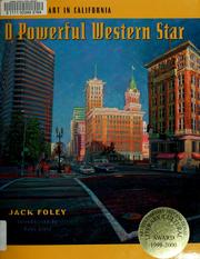 Cover of: O Powerful Western Star by Jack Foley