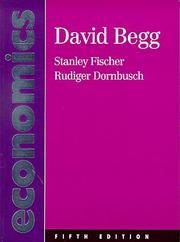Cover of: Economics 5ED by David Begg, Stanley Fischer, Rudiger Dornbusch