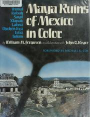 Cover of: Maya ruins of Mexico in color by William M. Ferguson