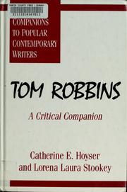 Cover of: Tom Robbins: a critical companion