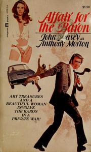 Cover of: Affair for the Baron by John Creasey