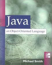 Cover of: Java: An Object-Oriented Language