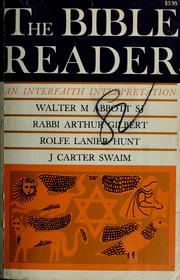Cover of: The Bible reader: an interfaith interpretation.