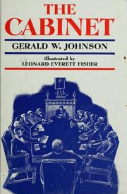 Cover of: The Cabinet by Gerald W. Johnson