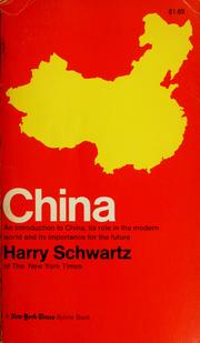 Cover of: China. -- by Schwartz, Harry, Schwartz, Harry