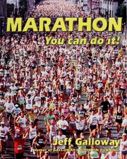 Cover of: Marathon: You Can Do It!