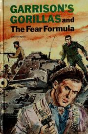 Cover of: Garrison's Gorillas and the fear formula by Jack Pearl