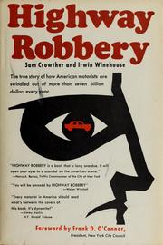 Cover of: Highway robbery by Sam Crowther
