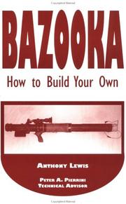 Cover of: Bazooka: how to build your own