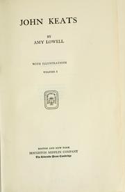 Cover of John Keats