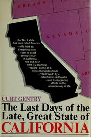 Cover of: The last days of the late, great State of California
