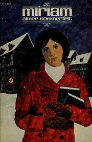 Cover of: Miriam by Aimée Sommerfelt