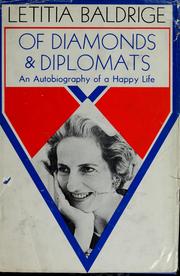 Cover of: Of diamonds and diplomats.