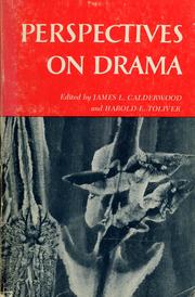 Cover of: Perspectives on drama