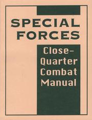 Cover of: Special Forces Close-Quarter Combat Manual
