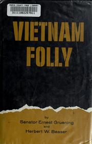 Cover of: Vietnam folly
