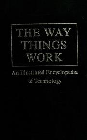 Cover of: The way things work | C. Van Amerongen