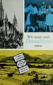 Cover of: Wir reisen nach Deutschland.