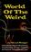 Cover of: World of the weird