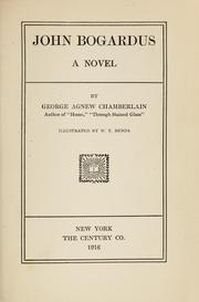 Cover of: John Bogardus | George Agnew Chamberlain