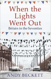 Cover of: When the lights went out by Andy Beckett